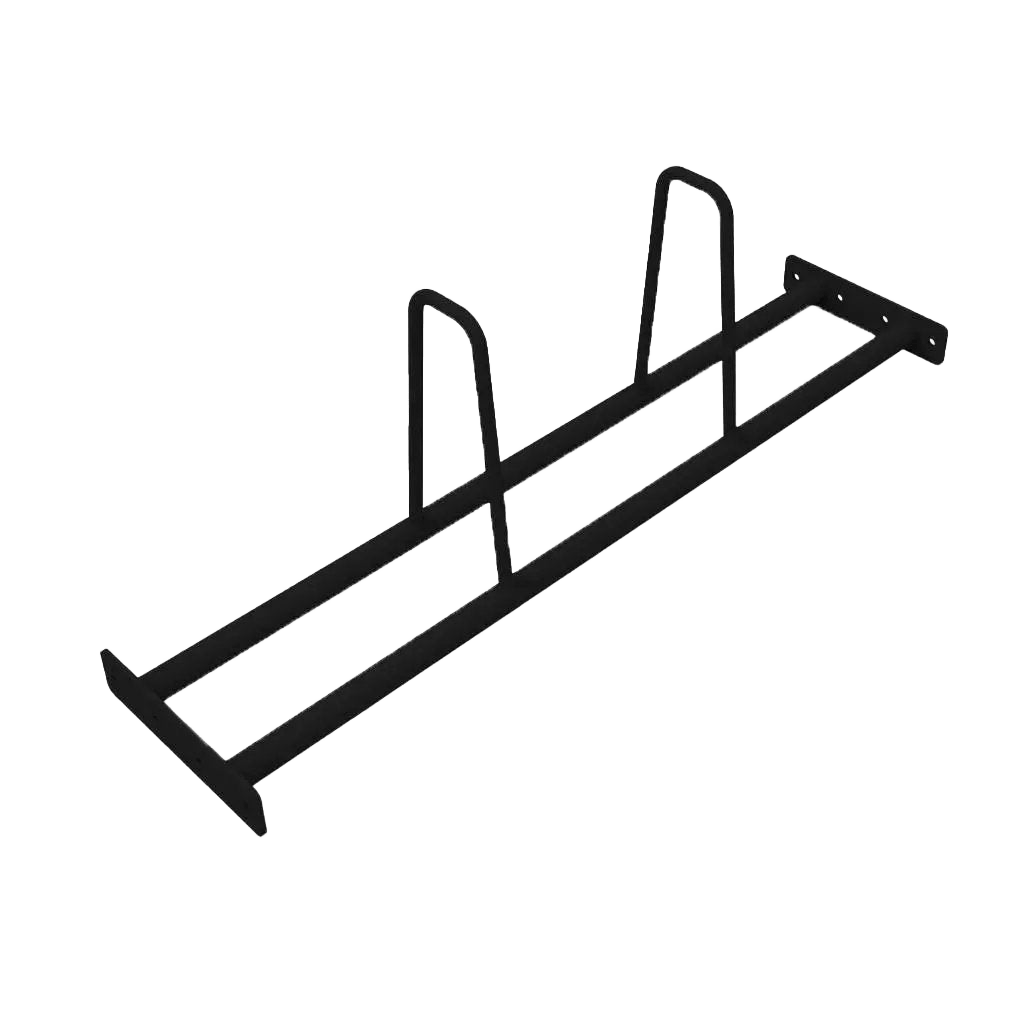 Squat Stand Bumper Plate Storage Attachment | BLK BOX