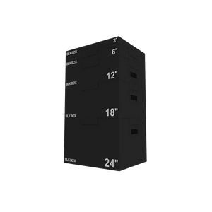 Stackable Soft Plyo Jump Box Set | BLK BOX