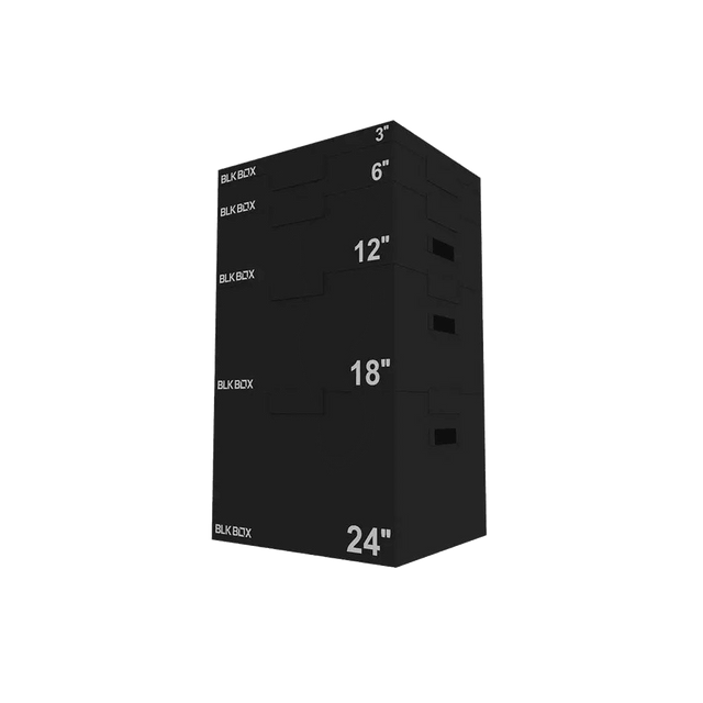 Stackable Soft Plyo Jump Box Set | BLK BOX