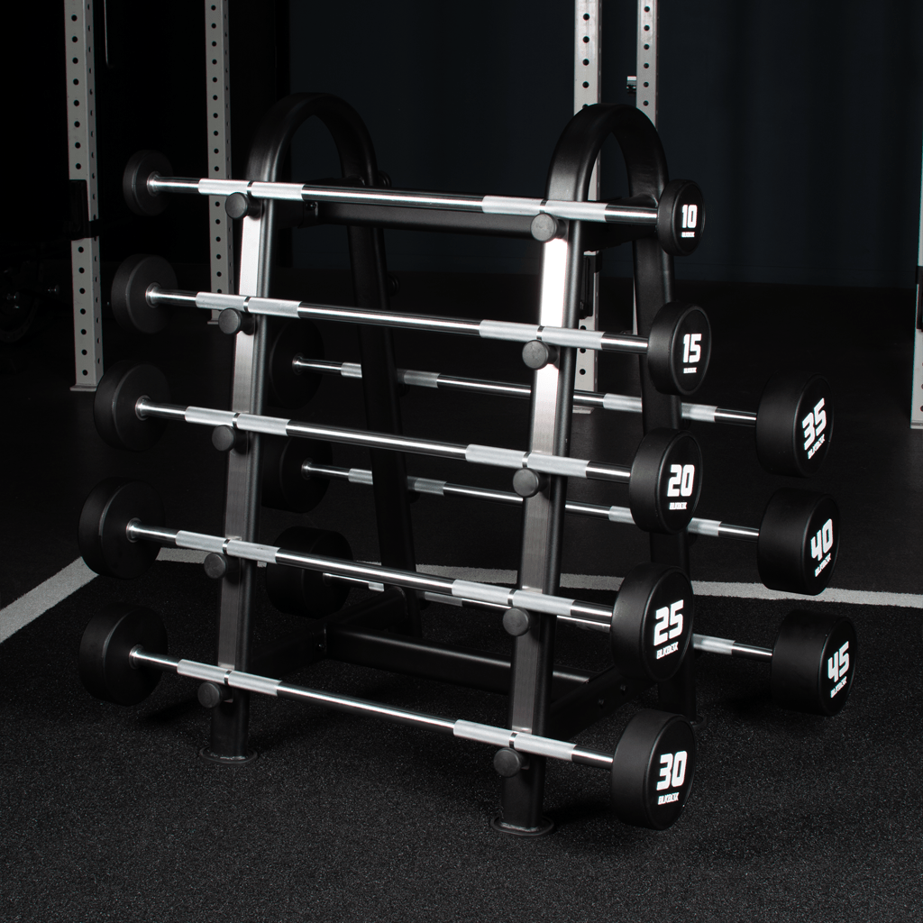 Urethane Fixed Barbell - BLK BOX