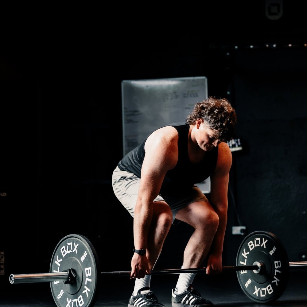 Utility Bar - 15kg Olympic Barbell - BLK BOX