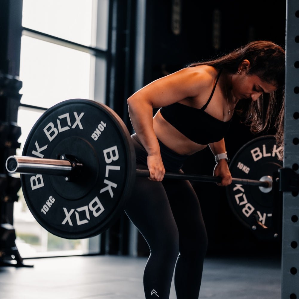 Utility Bar - 15kg Olympic Barbell - BLK BOX