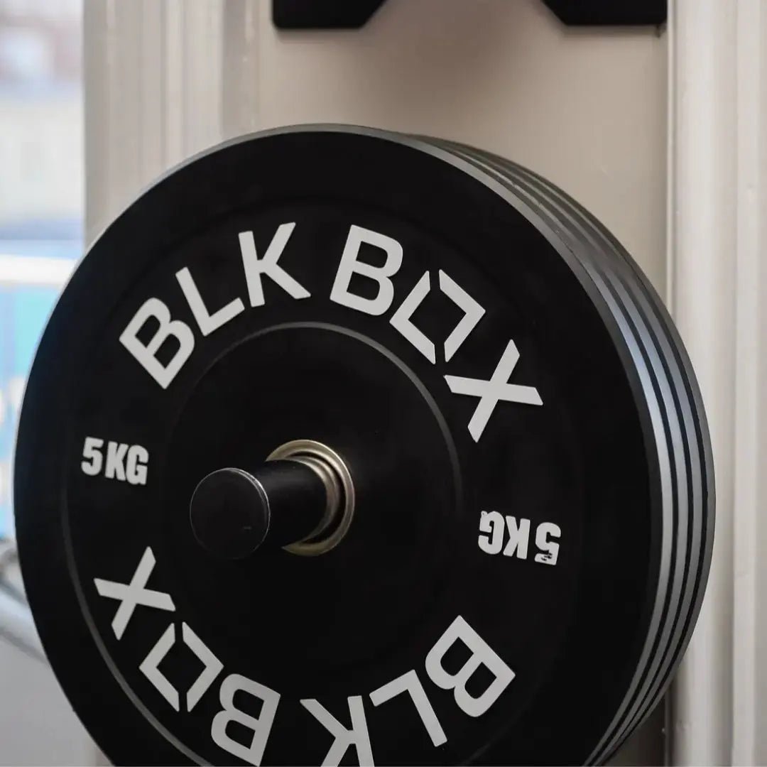 Wall Mounted Bumper Plate Storage - BLK BOX