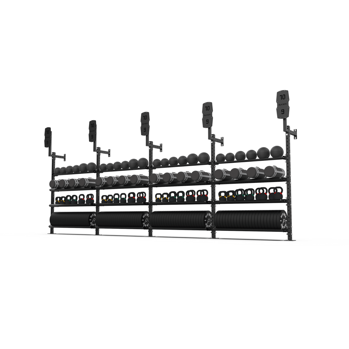 Wall Mounted Competition Storage - BLK BOX