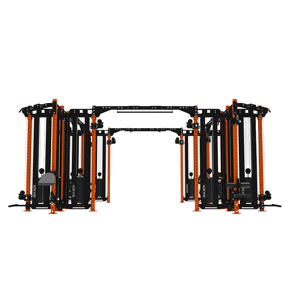 16 Station Multi-Gym Cable Machine-Cable Machines-BLK BOX