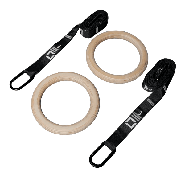 Wooden Competition Gymnastics Rings | BLK BOX