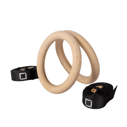 Wooden Gym Rings | BLK BOX