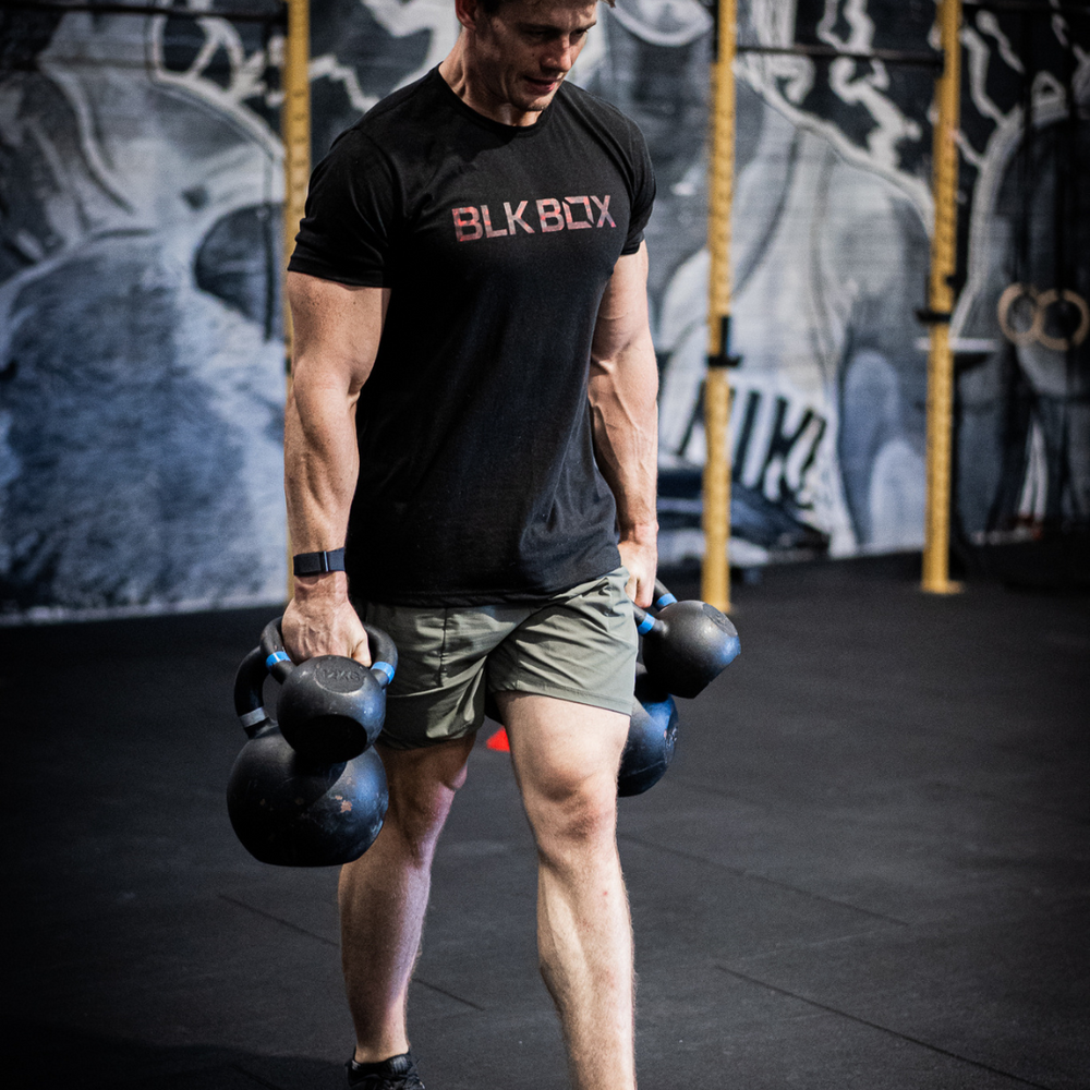 BLK BOX Mens Energy Logo T-Shirt