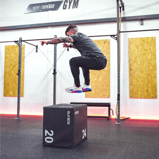 3 in 1 Soft Plyo Jump Box - BLK BOX