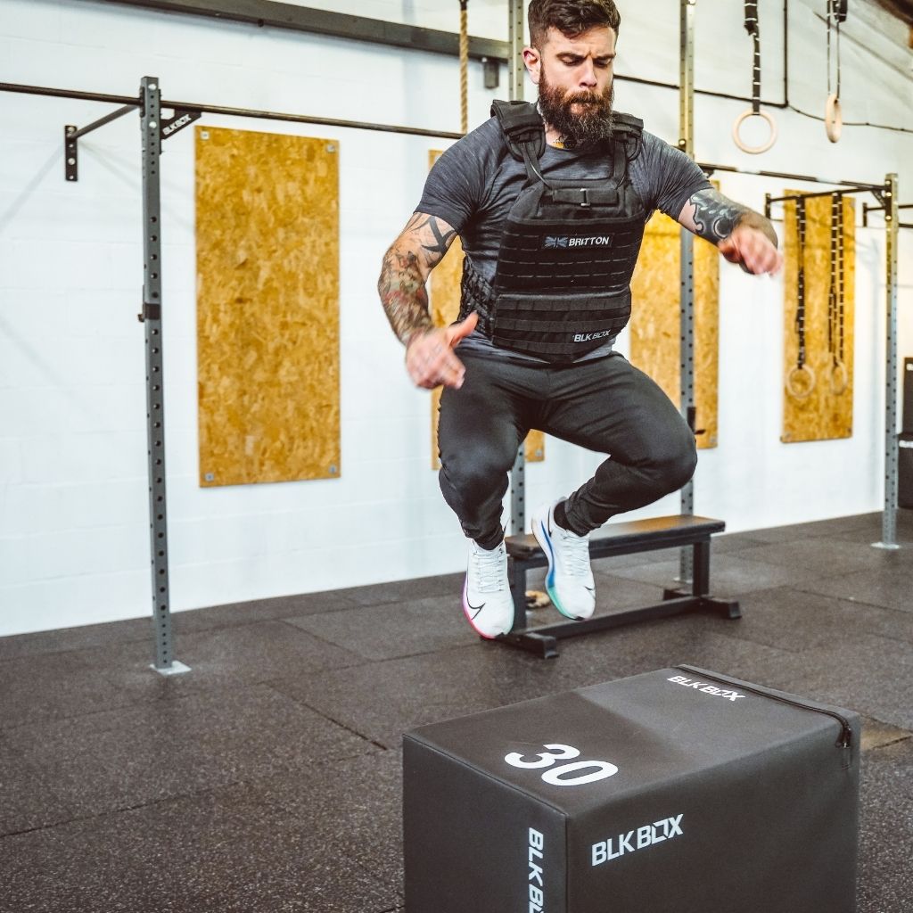 3 in 1 Soft Plyo Jump Box (Outlet) - BLK BOX