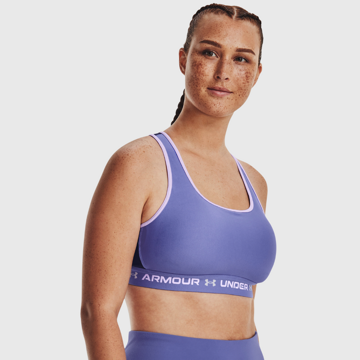 Under Armour Women's Mid Crossback Sports Bra