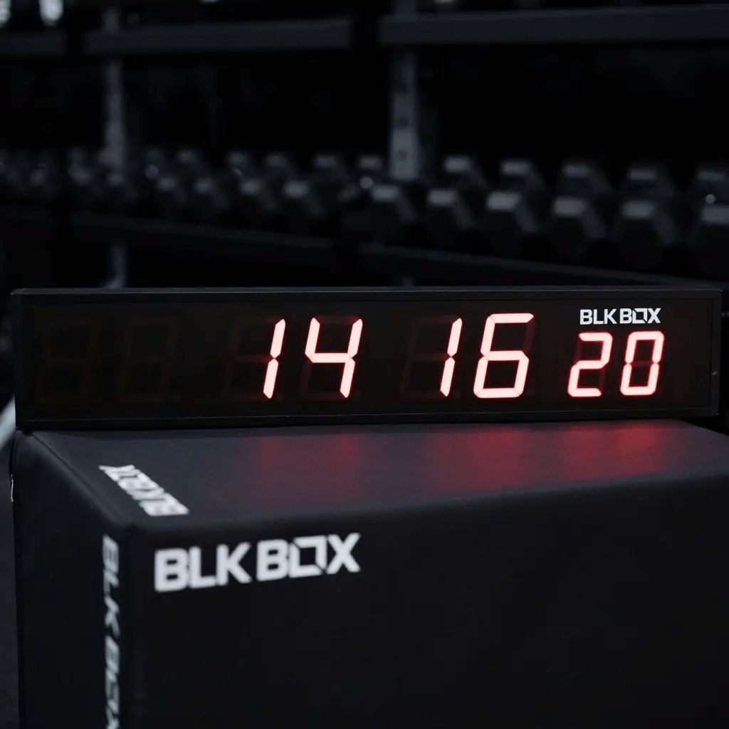 8 Digit Timer - BLK BOX