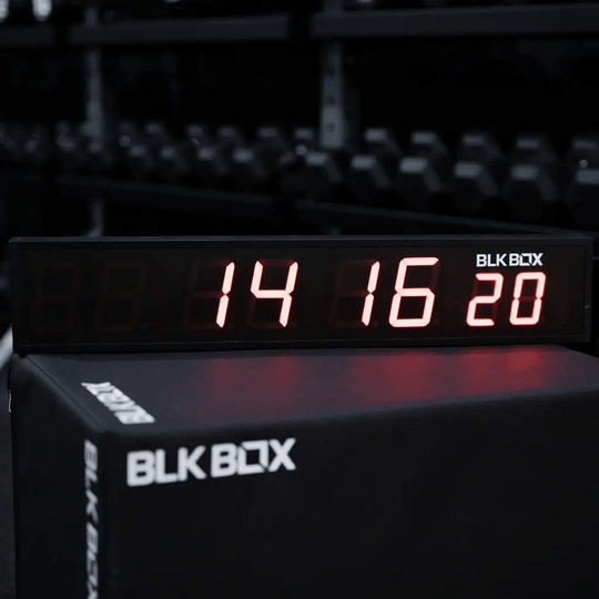 8 Digit Timer - BLK BOX
