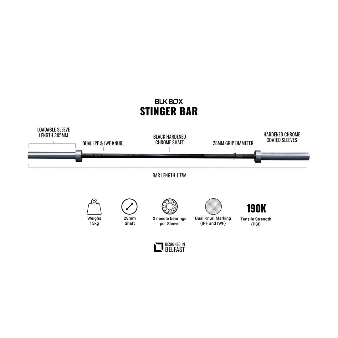 BLK BOX Stinger Bar - 15kg