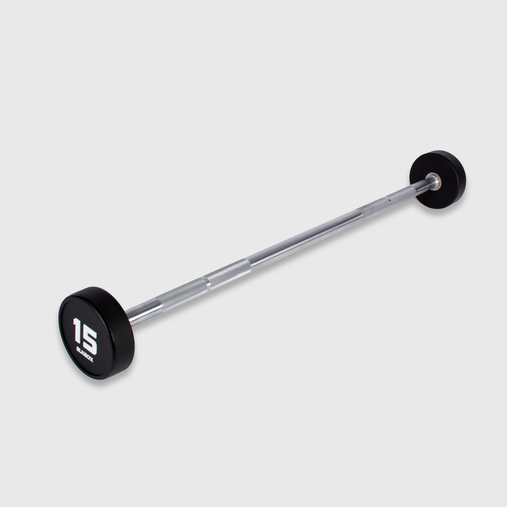 BLK BOX Urethane Fixed Barbell 15KG