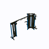 5 Station Multi-Gym Cable Machine-Cable Machines-BLK BOX