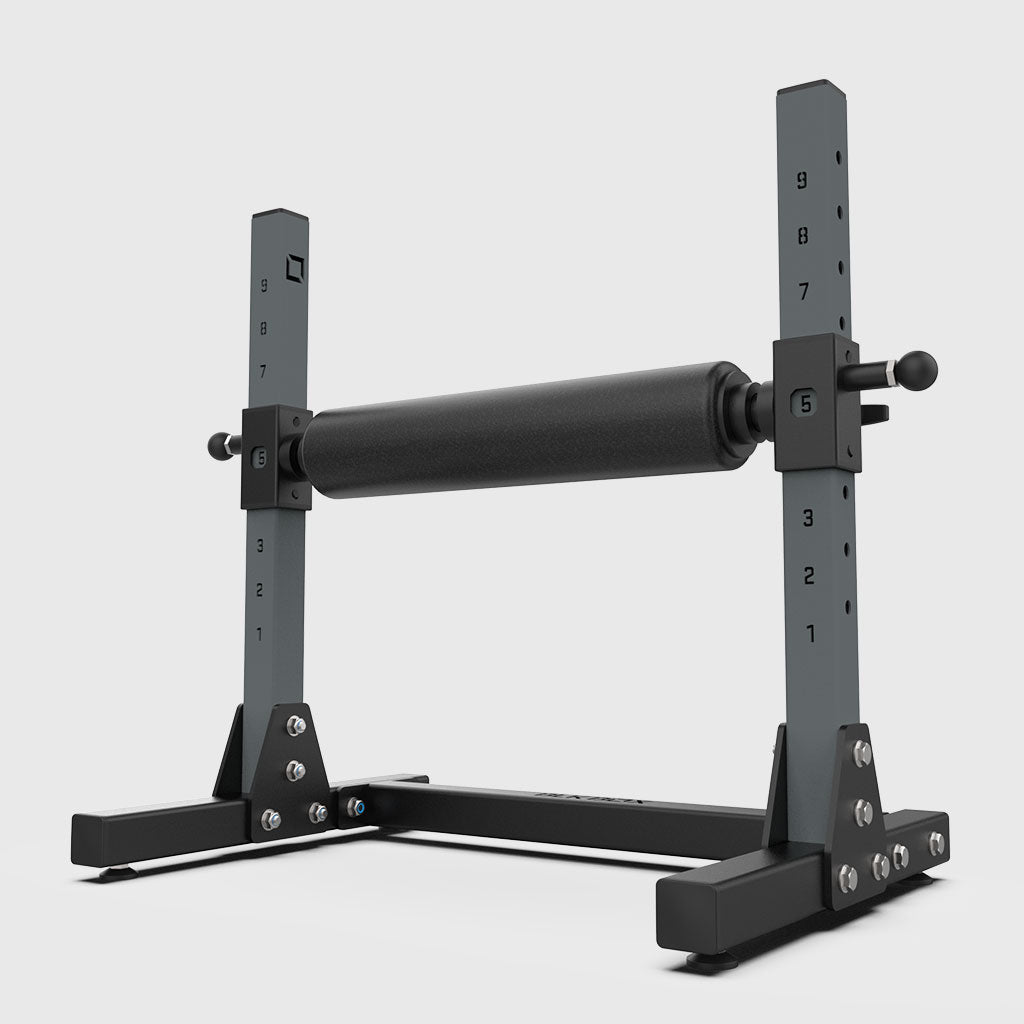 Adjustable Single Leg Squat Stand Strength Training BLK BOX