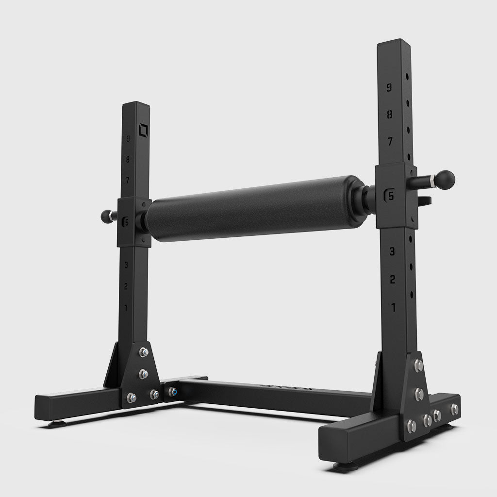 Adjustable Single Leg Squat Stand Strength Training BLK BOX