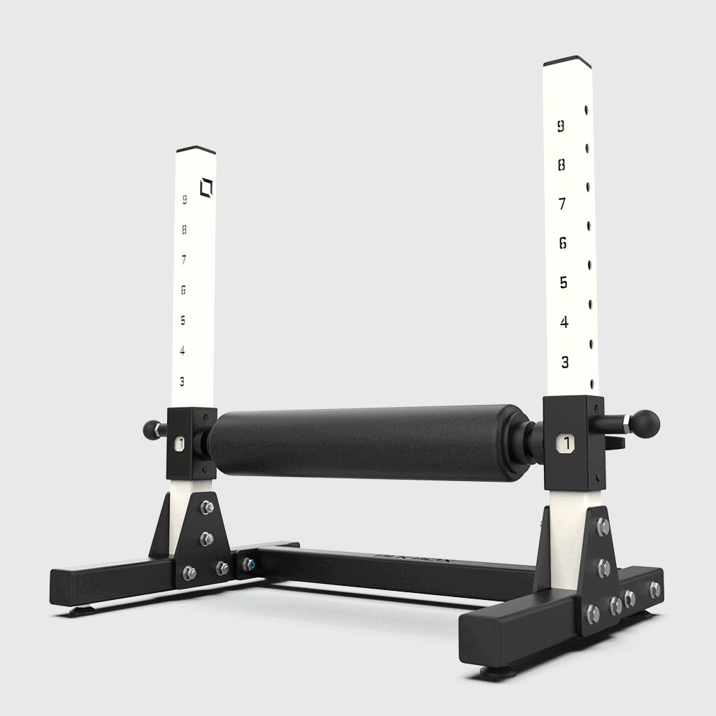 Adjustable Single Leg Squat Stand-BLK BOX