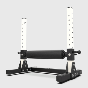 Adjustable Single Leg Squat Stand-BLK BOX