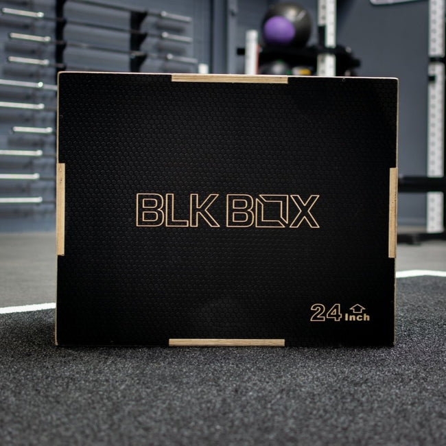 BLK BOX Anti-Slip 3in1 Wooden Plyo Jump Box