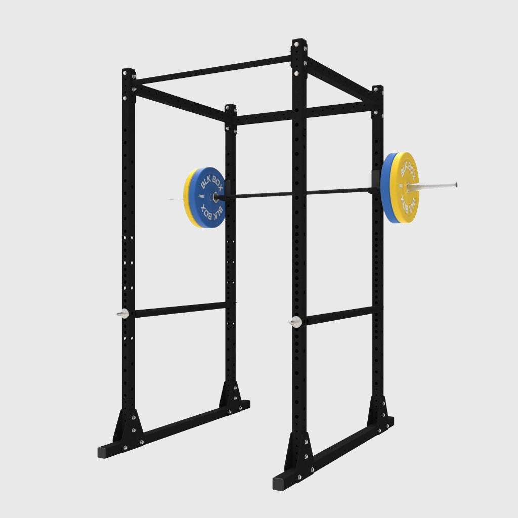 BLK BOX Blackout Free Standing Power Rack with Pin Pipe Safeties