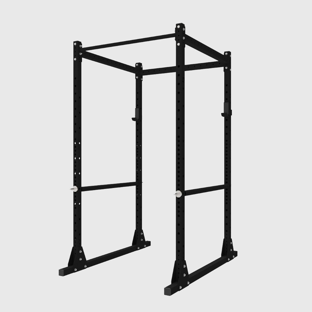 BLK BOX Blackout Free Standing Power Rack with Pin Pipe Safeties