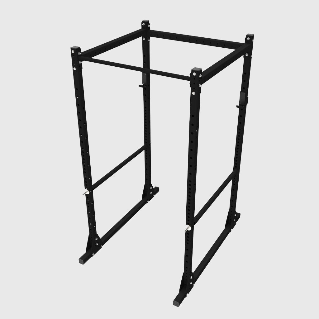 BLK BOX Blackout Free Standing Power Rack with Pin Pipe Safeties