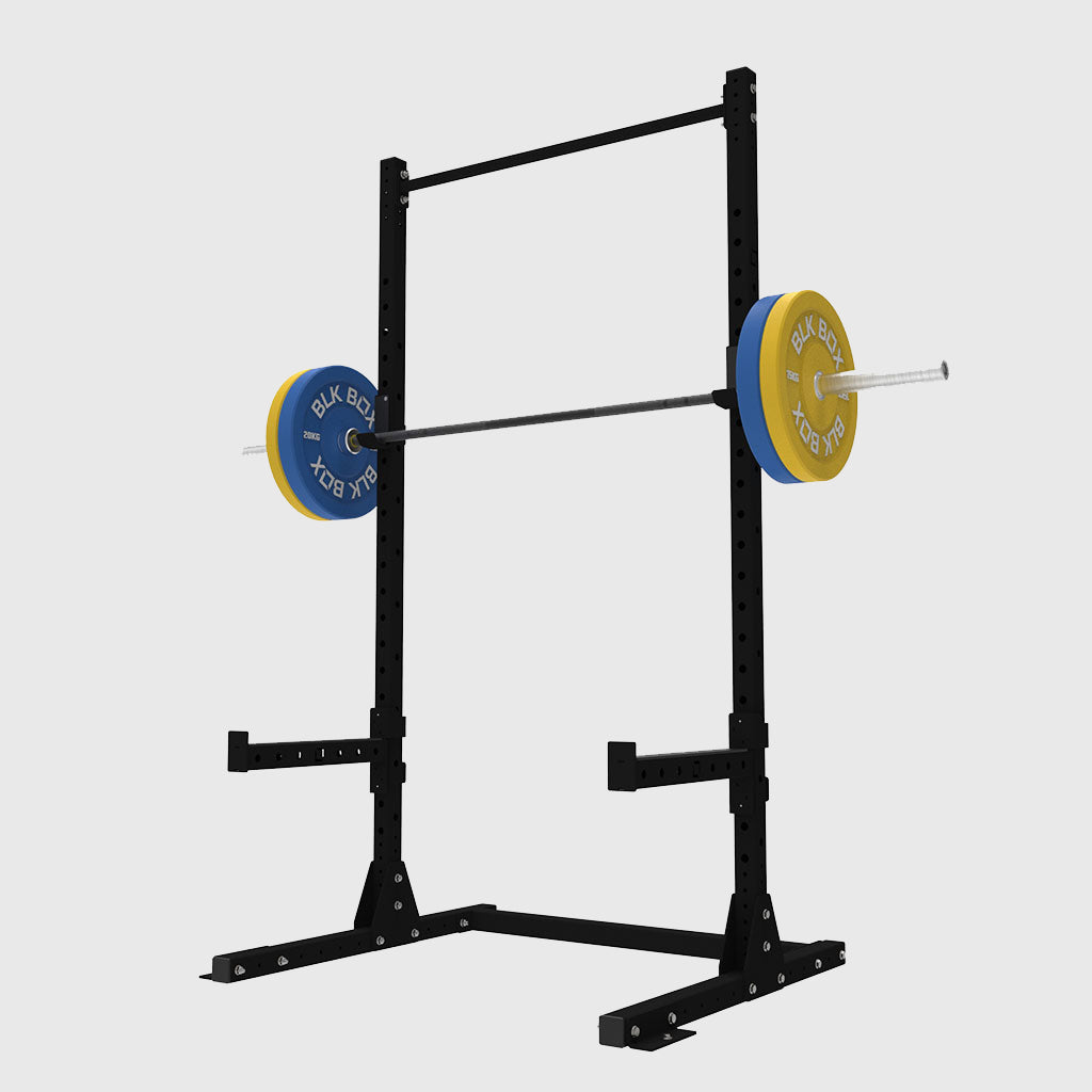 BLK BOX Blackout Squat Stand - 2.2m with Spotting Arms