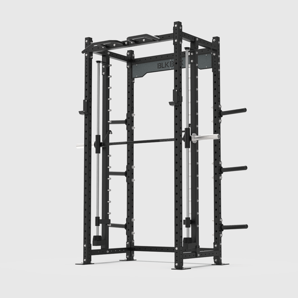 Smith machine compact outlet