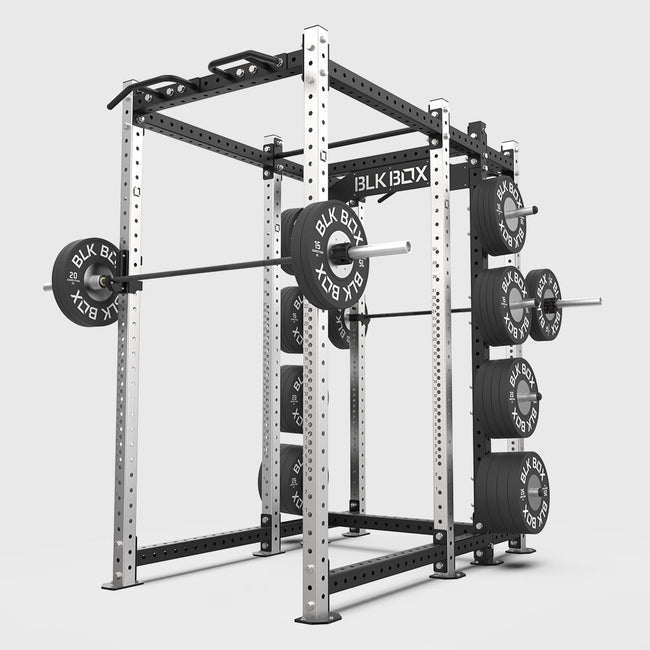 BLK BOX Stainless Steel Samson Combo Full/Half Rack