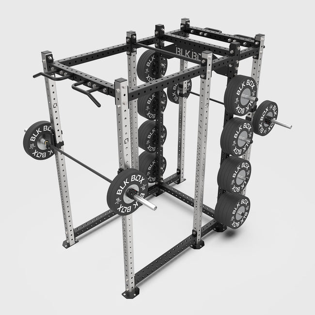 BLK BOX Stainless Steel Samson Combo Full/Half Rack
