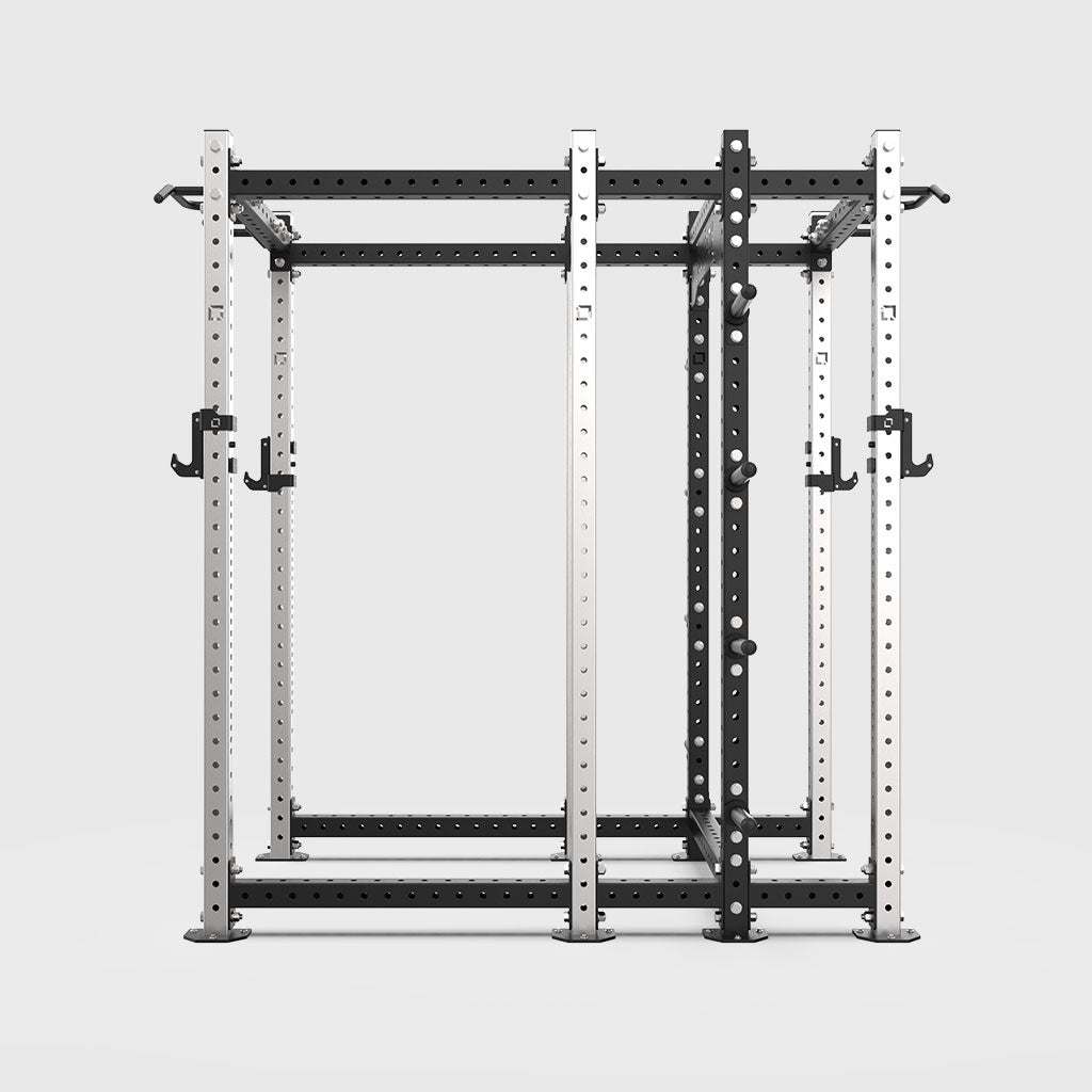 BLK BOX Stainless Steel Samson Combo Full/Half Rack