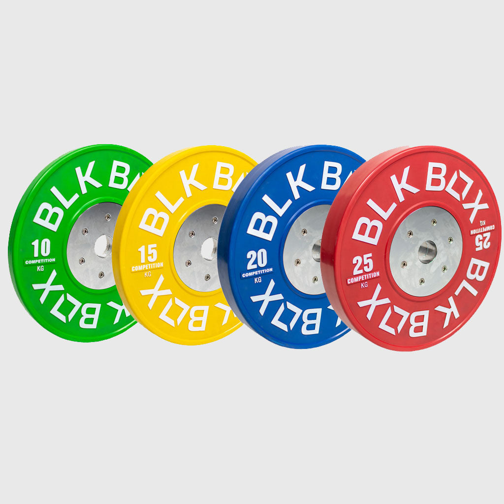 BLK BOX Competition Weight Plates 10KG, 15KG, 20KG, 25KG