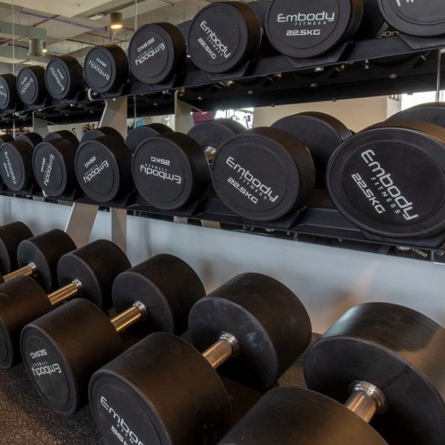Custom Urethane Dumbbells-Dumbbells-BLK BOX
