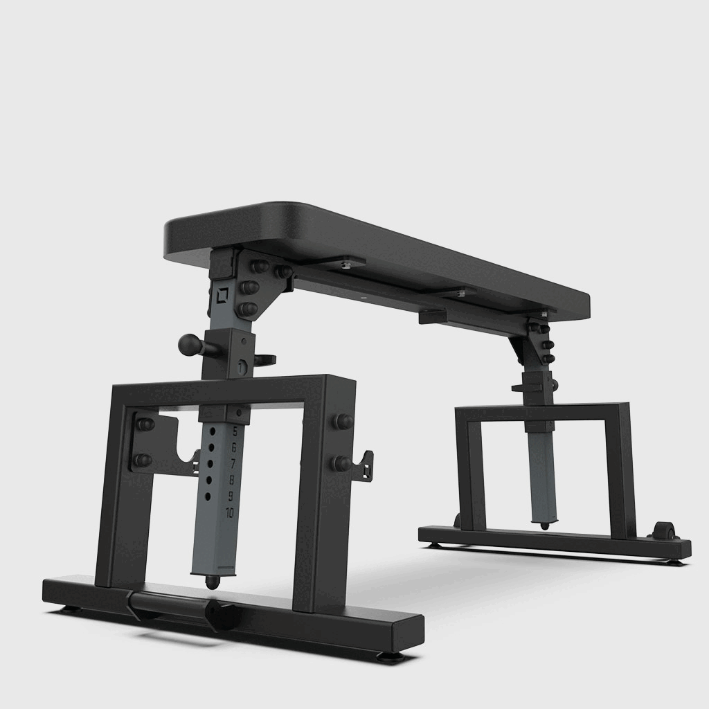 Adjustable Seal Row Bench-Upper Body Strength Station-BLK BOX
