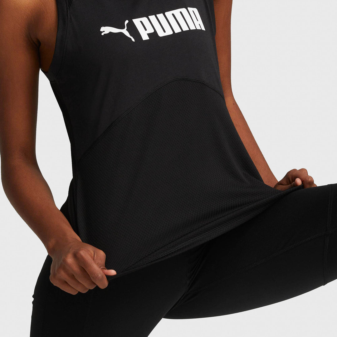 Puma Women's Puma Fit Logo Tank, Apparel