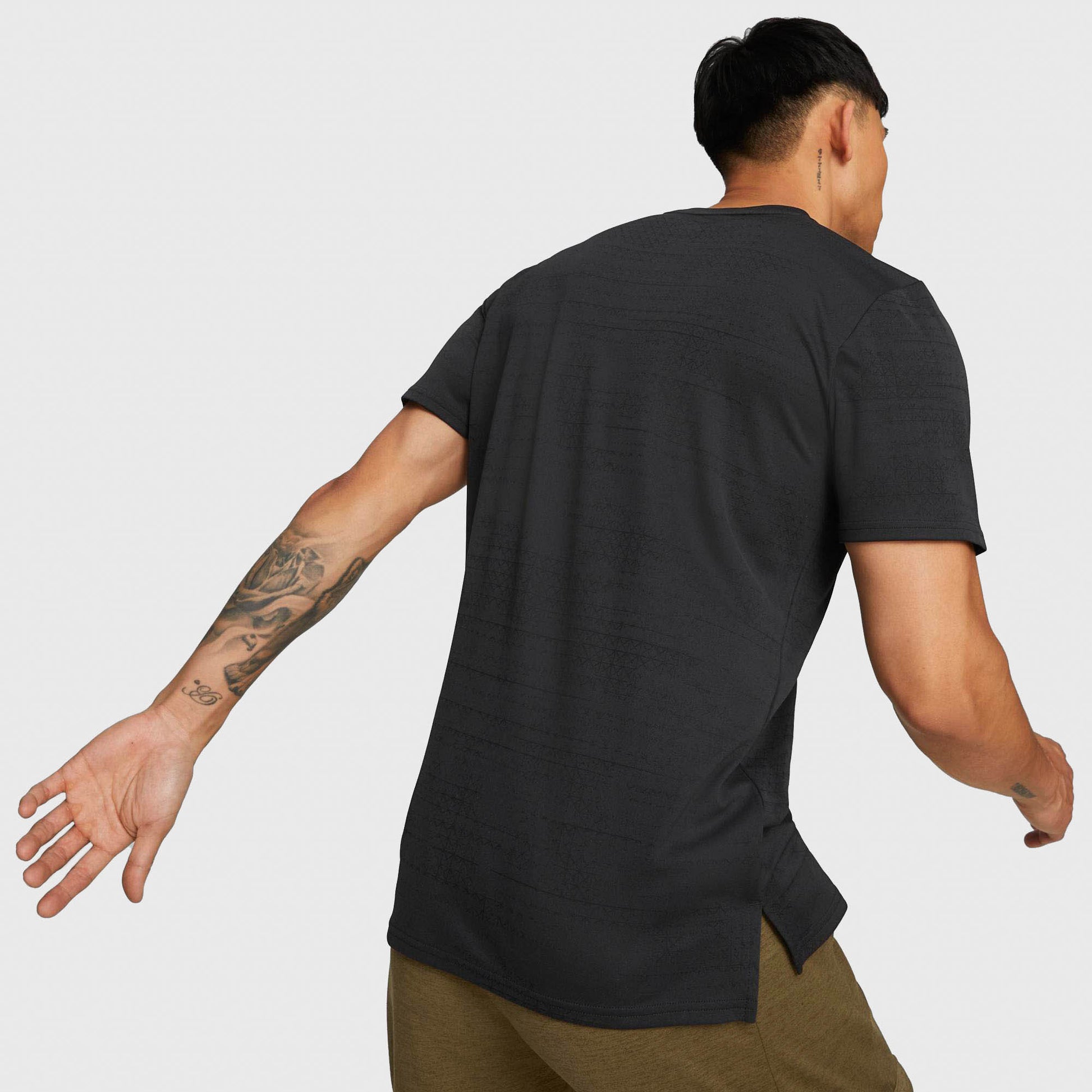 Puma Men's Train Jacquard Short Sleeve Tee