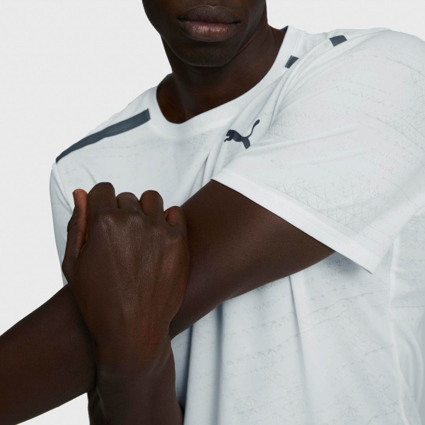 Puma Men's Train Jacquard Short Sleeve Tee