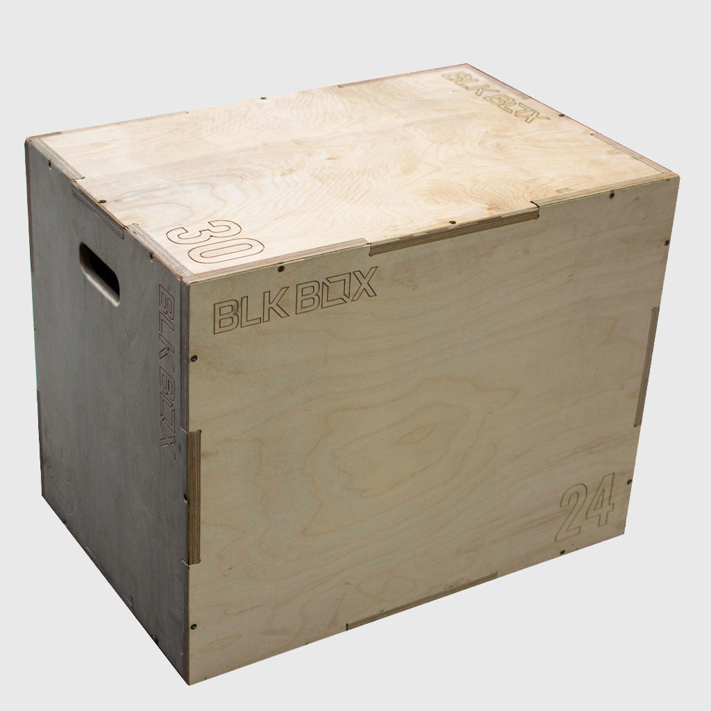 BLK BOX Heavy Duty 3-in-1 Wooden Plyo Jump Box