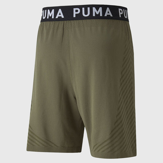 Puma Men's Train Formknit Seamless 7" Shorts Green