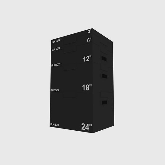 BLK BOX Stackable Soft Plyo Jump Box Set