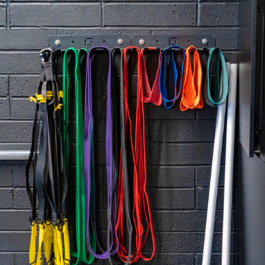 BLK BOX Wall Mounted Resistance Band Storage