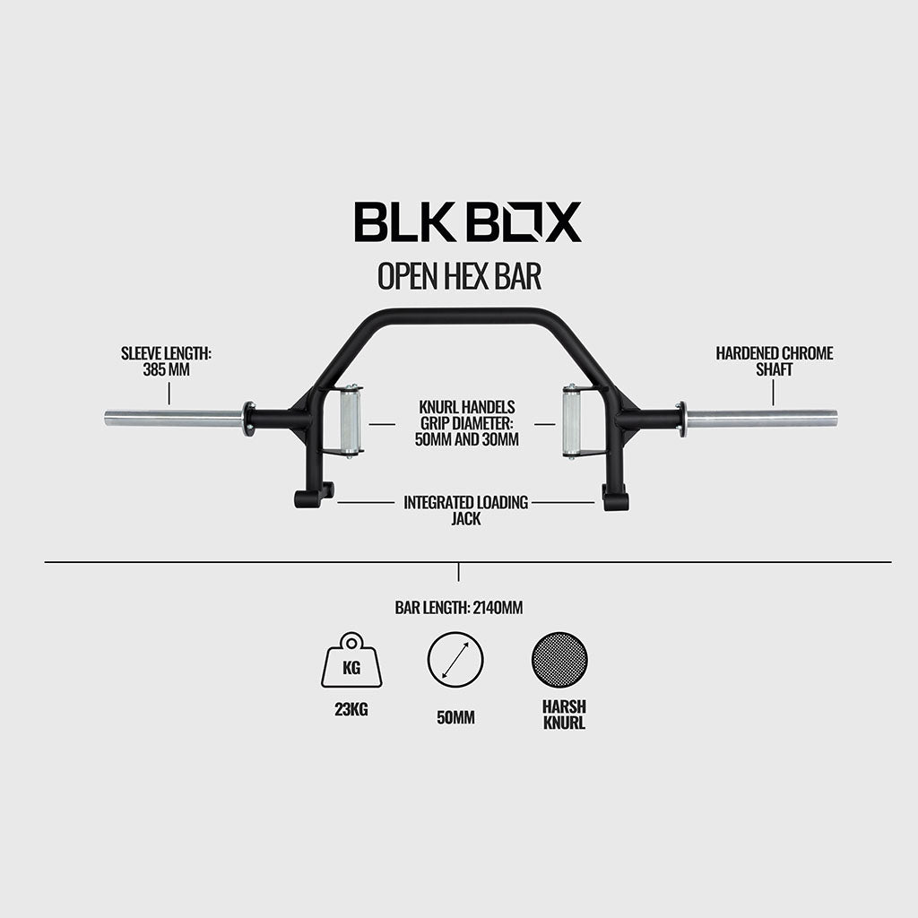BLK BOX Open Hex Bar