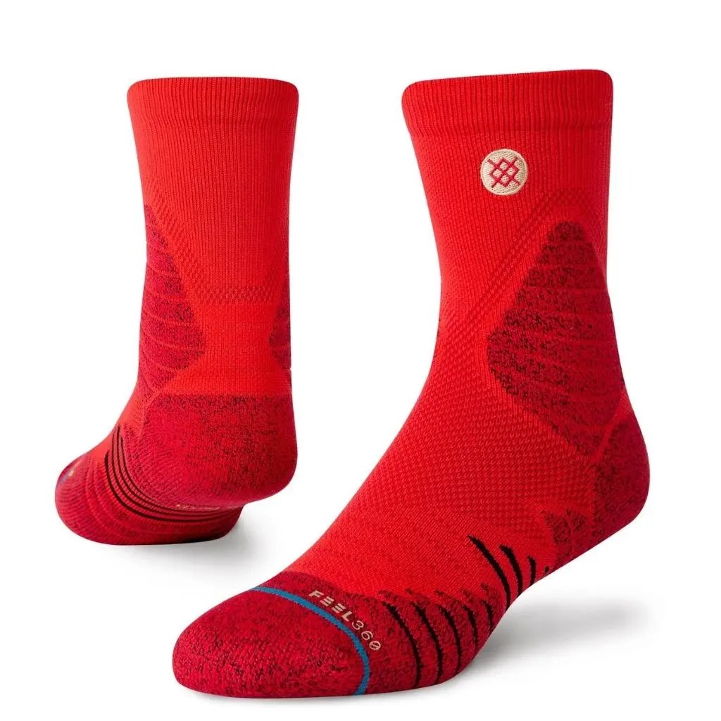 HOT Nba Red Socks Quarter Socks Nba Red Socks Stance Icon