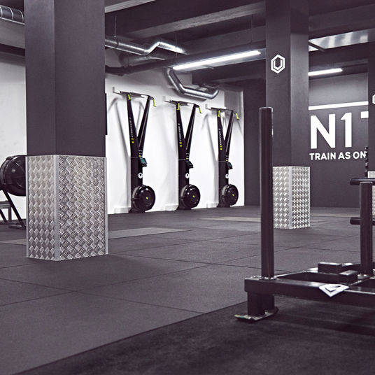 BLK BOX Anti-Slip Home Gym Tile - 1mx1mx15mm