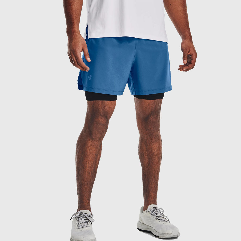 Under Armour Men's Iso-Chill Run 2-in-1 Shorts