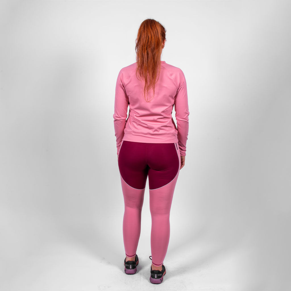 Under Armour Compression Leggings Womens XS UA Coldgear High Rise Pink  Black