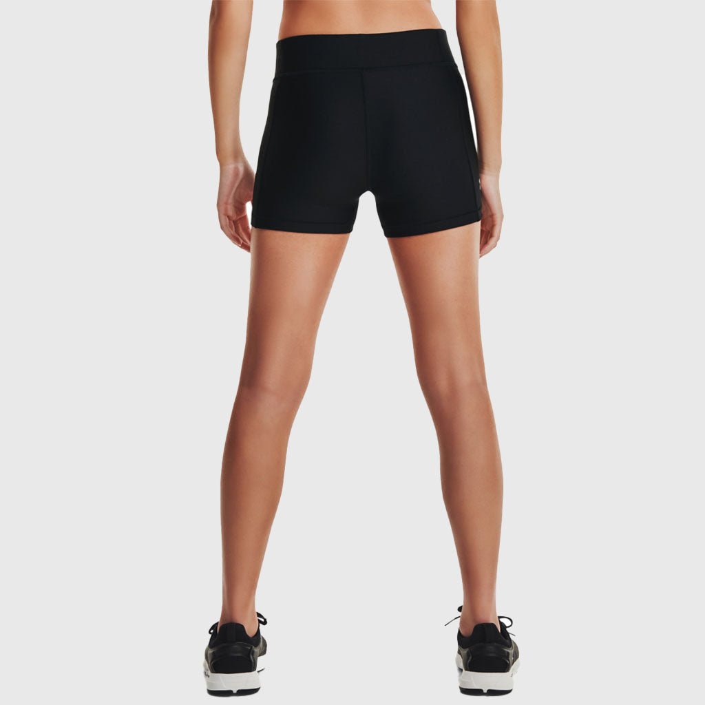 Under Armour Women's HeatGear Armour Mid-Rise Shorty
