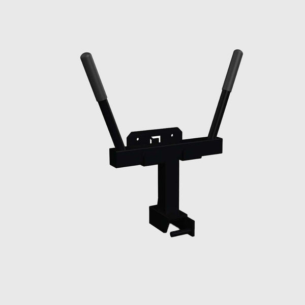 Fold away dip station outlet